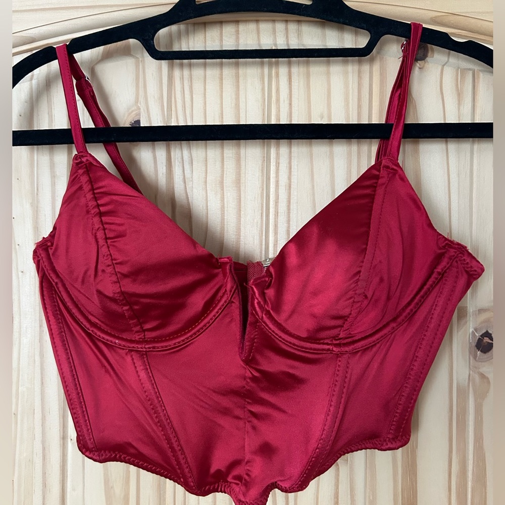 2 corset / bustier tops
